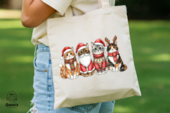 Retro Meowy Christmas Png Cat Lovers Xmas Shirt Design Product Image 5