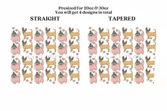 christmas cat outline skinny tumbler sublimation wrap with high resolution and transparant background are for 20oz and 30oz skinny tumbler