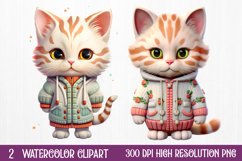 Christmas Cats Clipart, Christmas Cats Sublimation, Christmas Cats watercolor, Watercolor Christmas Cats, Christmas Cats Clip Art, Christmas Cats PNG, Christmas Cats Sublimation PNG, Christmas Cats Clipart PNG, Christmas Cats Watercolor Bundle, Christmas 