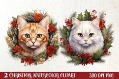 Christmas Cats Clipart, Christmas Cats Sublimation, Christmas Cats watercolor, Watercolor Christmas Cats, Christmas Cats Clip Art, Christmas Cats PNG, Christmas Cats Sublimation PNG, Christmas Cats Clipart PNG, Christmas Cats Watercolor Bundle, Christmas 