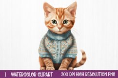 Christmas Cats Clipart, Christmas Cats Sublimation, Christmas Cats watercolor, Watercolor Christmas Cats, Christmas Cats Clip Art, Christmas Cats PNG, Christmas Cats Sublimation PNG, Christmas Cats Clipart PNG, Christmas Cats Watercolor Bundle, Christmas 