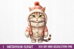 Christmas Cats Clipart, Christmas Cats Sublimation, Christmas Cats watercolor, Watercolor Christmas Cats, Christmas Cats Clip Art, Christmas Cats PNG, Christmas Cats Sublimation PNG, Christmas Cats Clipart PNG, Christmas Cats Watercolor Bundle, Christmas 