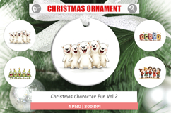 Christmas Character Fun Ornament Product Image 1