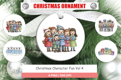 Christmas Character Fun 2 Ornament Product Image 1