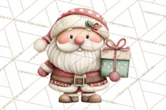 Christmas Characters Clipart PNG Cute Holiday, Santa Png Product Image 4