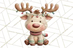 Christmas Characters Clipart PNG Cute Holiday, Santa Png Product Image 3