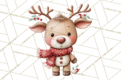 Christmas Characters Clipart PNG Cute Holiday, Santa Png Product Image 5
