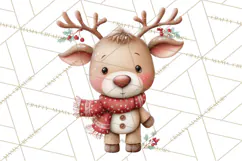 Christmas Characters Clipart PNG Cute Holiday, Santa Png Product Image 5