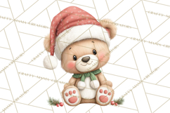 Christmas Characters Clipart PNG Cute Holiday, Santa Png Product Image 2