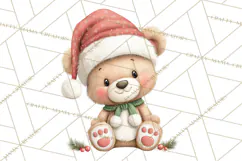 Christmas Characters Clipart PNG Cute Holiday, Santa Png Product Image 2