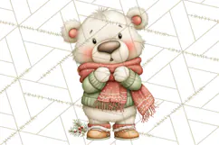 Christmas Characters Clipart PNG Cute Holiday, Santa Png Product Image 2