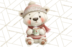 Christmas Characters Clipart PNG Cute Holiday, Santa Png Product Image 3