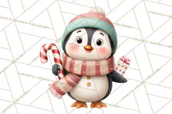 Christmas Characters Clipart PNG Cute Holiday, Santa Png Product Image 5