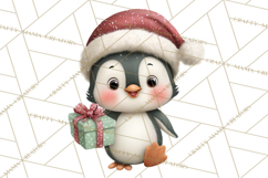 Christmas Characters Clipart PNG Cute Holiday, Santa Png Product Image 2