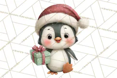 Christmas Characters Clipart PNG Cute Holiday, Santa Png Product Image 2