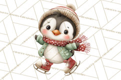 Christmas Characters Clipart PNG Cute Holiday, Santa Png Product Image 4