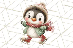 Christmas Characters Clipart PNG Cute Holiday, Santa Png Product Image 4