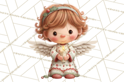 Christmas Characters Clipart PNG Cute Holiday, Santa Png Product Image 5