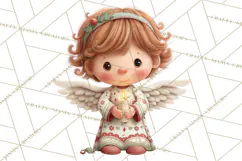 Christmas Characters Clipart PNG Cute Holiday, Santa Png Product Image 5