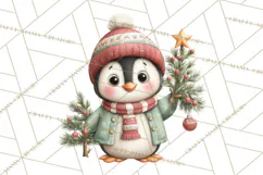 Christmas Characters Clipart PNG Cute Holiday, Santa Png Product Image 2