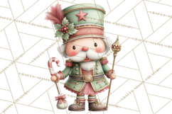Christmas Characters Clipart PNG Cute Holiday, Santa Png Product Image 5