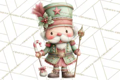 Christmas Characters Clipart PNG Cute Holiday, Santa Png Product Image 5