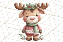 Christmas Characters Clipart PNG Cute Holiday, Santa Png Product Image 5