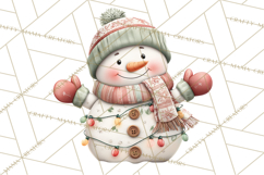 Christmas Characters Clipart PNG Cute Holiday, Santa Png Product Image 4