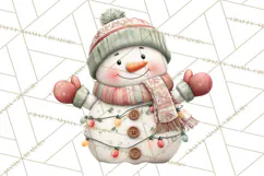 Christmas Characters Clipart PNG Cute Holiday, Santa Png Product Image 4