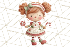 Christmas Characters Clipart PNG Cute Holiday, Santa Png Product Image 4