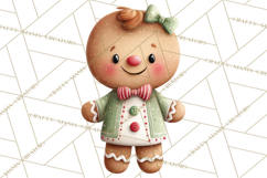 Christmas Characters Clipart PNG Cute Holiday, Santa Png Product Image 2