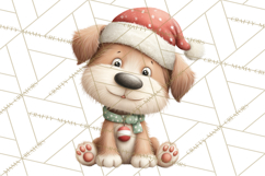 Christmas Characters Clipart PNG Cute Holiday, Santa Png Product Image 3