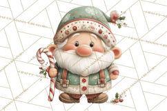 Christmas Characters Clipart PNG Cute Holiday, Santa Png Product Image 2