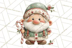Christmas Characters Clipart PNG Cute Holiday, Santa Png Product Image 2