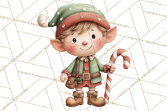 Christmas Characters Clipart PNG Cute Holiday, Santa Png Product Image 3
