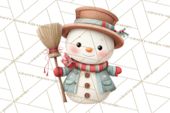 Christmas Characters Clipart PNG Cute Holiday, Santa Png Product Image 5