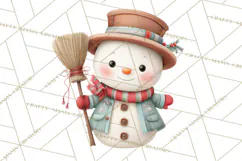 Christmas Characters Clipart PNG Cute Holiday, Santa Png Product Image 5