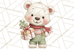 Christmas Characters Clipart PNG Cute Holiday, Santa Png Product Image 5