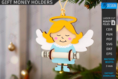 Christmas Characters Laser Cut Bundle|Christmas Money Cards Product Image 10
