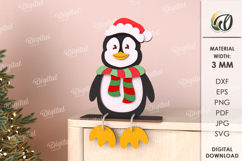 Christmas Characters Bundle Laser Cut. Christmas Decor SVG Product Image 10