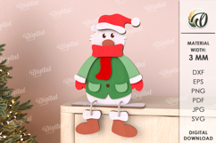 Christmas Characters Bundle Laser Cut. Christmas Decor SVG Product Image 11
