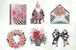 Christmas Checkerboard Sublimation Product Image 4