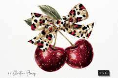Christmas Coquette Cherry PNG Product Image 4
