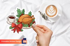 Christmas Candy Sticker, Christmas Animal Sticker, Foods Art Product Image 1