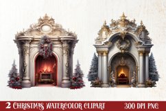 Christmas Family Animals Clipart, Christmas Family Product Image 1