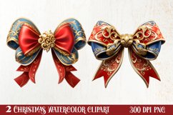 Christmas Family Animals Clipart, Christmas Family Product Image 1