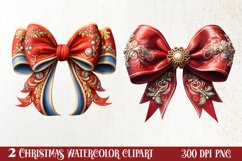 Christmas Family Animals Clipart, Christmas Family Product Image 1