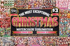 Christmas Clipart, Christmas Clipart Bundle, Christmas Watercolor, Watercolor Christmas, Christmas Clipart Watercolour, Christmas Clipart Watercolor, Retro Christmas PNG, Cute Christmas Clipart, Watercolor Christmas Clipart, Christmas Watercolor Clipart, 