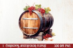 Western Christmas Cowboy Clipart Sublimation, Christmas PNG Product Image 1