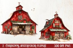 Western Christmas Cowboy Clipart Sublimation, Christmas PNG Product Image 1